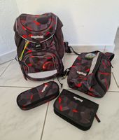 Ergobag Schulranzen Set mit 2x Etui und Turnrucksack