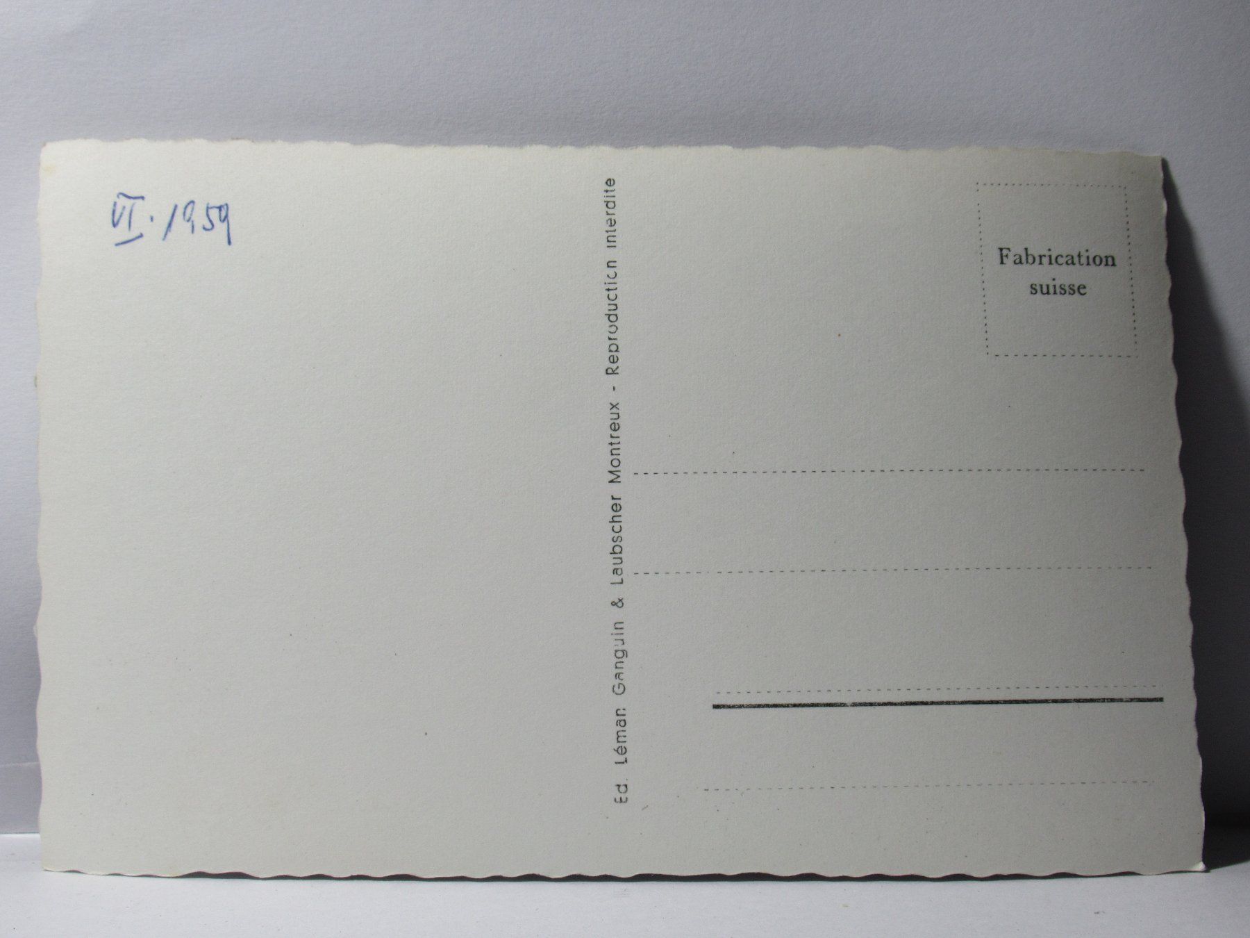 Cartoline postali: Montreux – Nuovo (secondo la descrizione) da Grenchen venduto da Bluemchen1900 1