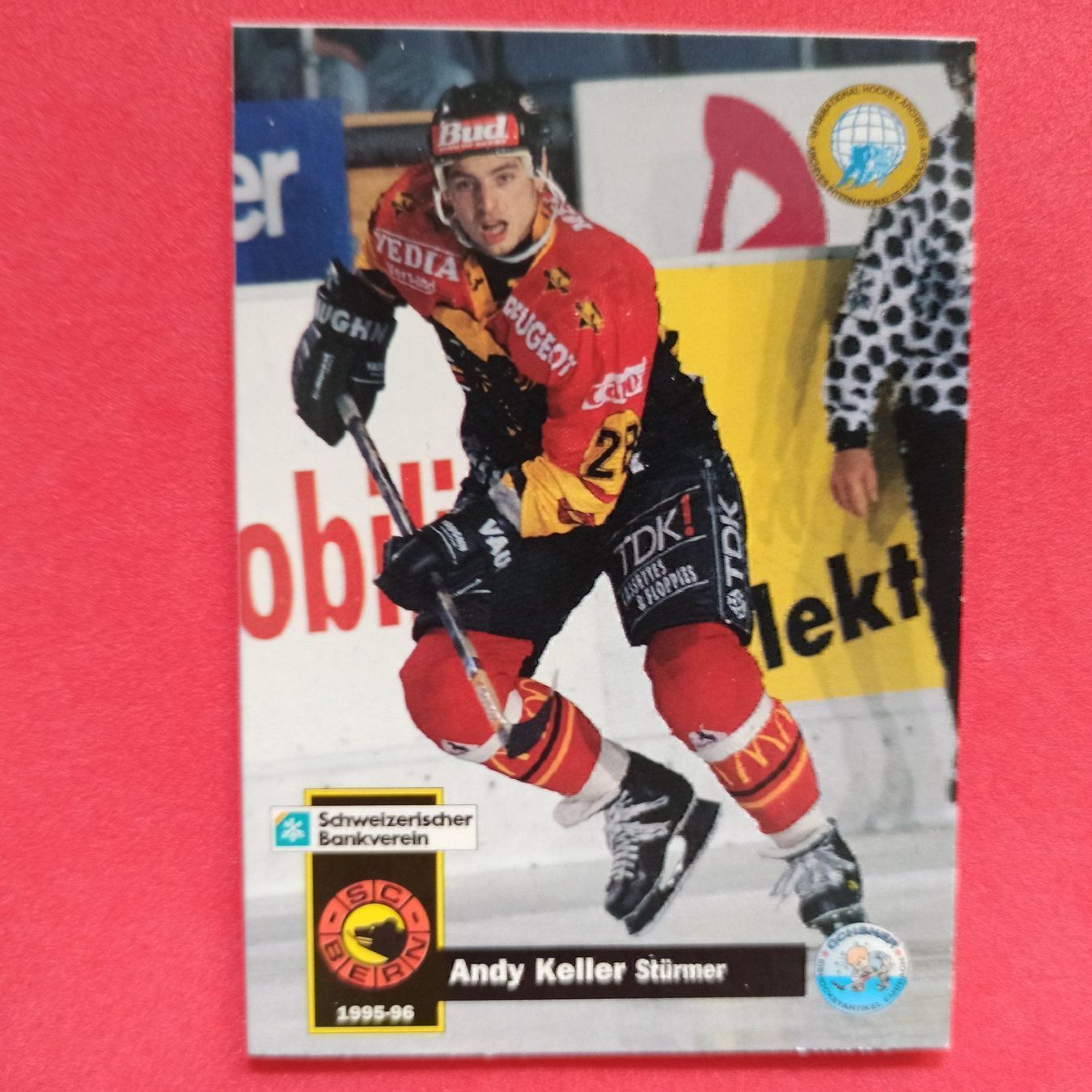 Carte collezionabili: Andy Keller - SC BERN CARD - 1995/96 – Usato da Dübendorf venduto da kb86_MOVIE