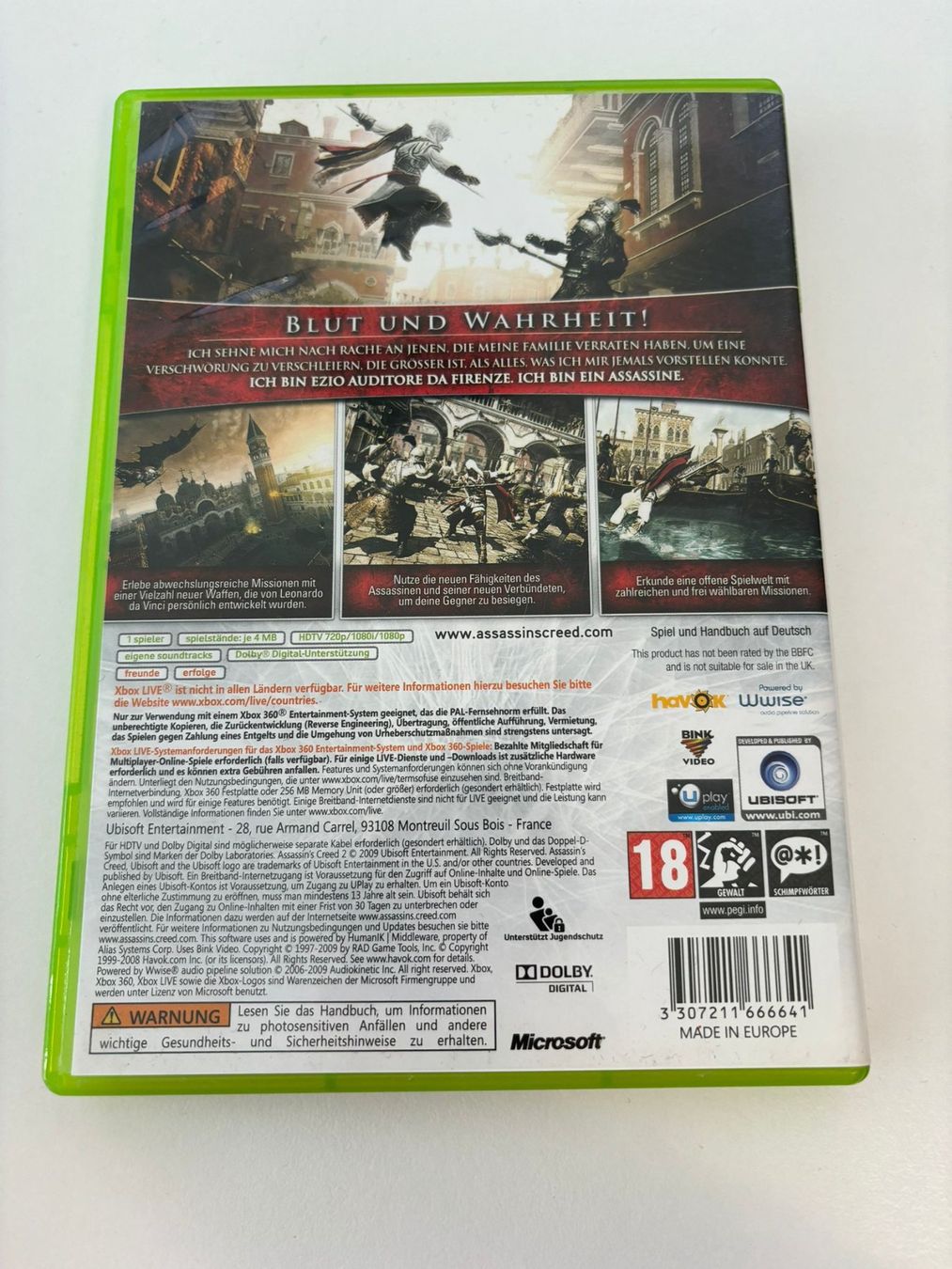 Spiele: Assassin's Creed 2 (XBOX 360) – Gebraucht aus Herisau von Seyashop1 2
