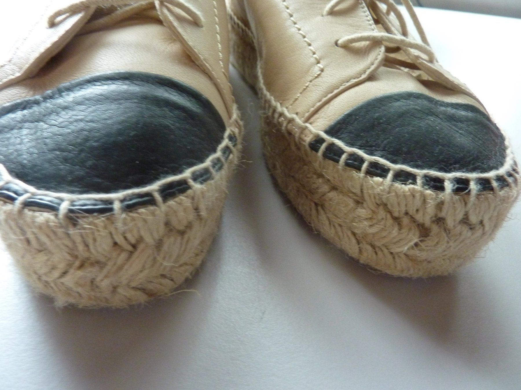 Scarpe da donna: Beige Leder Espadrilles  37 Cosmoparis – Nuovo (secondo la descrizione) da Waldstatt venduto da Kananaskis1 4