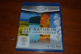 Die Natur in vier Jahreszeiten in 3D