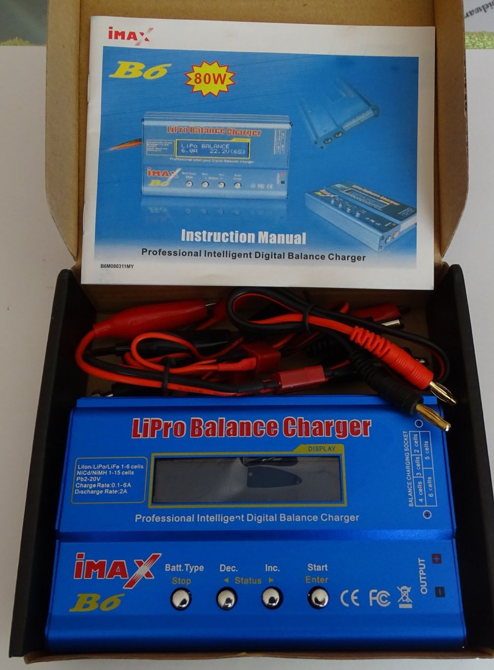 Batterie, Caricabatterie & Alimentatori: Ladegerät iMAX B6 - 80 Watt. – Nuovo (secondo la descrizione) da Melchnau venduto da Lhofer 1