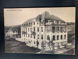 Alte PK / Das Krankenheim Rehalp - Gelaufen 1910