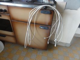 2 TV Tuner Antennenkabel mit Stecker 2 + 4 Meter