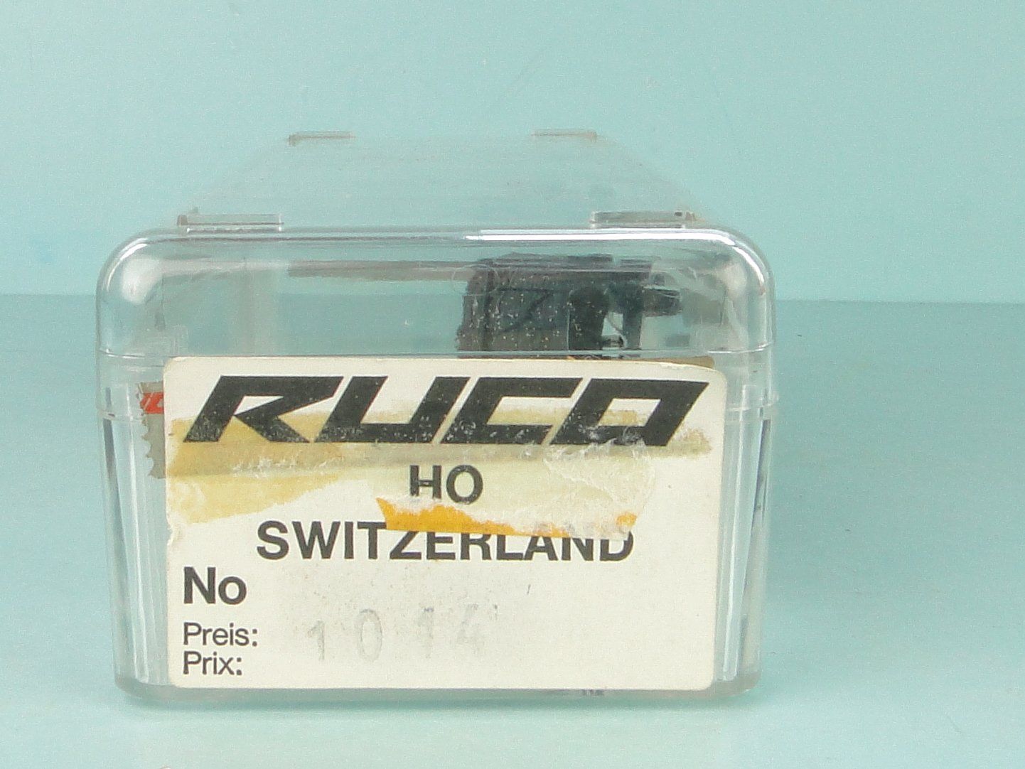 Modellini di ferrovie: Ruco 1014 GBS Flachwagen, NEU – Usato da Bülach venduto da cann11 1