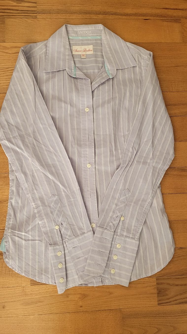 Blusen: Sacoor Brothers Striped Hemd – Gebraucht aus Winterthur von sar_zg7p