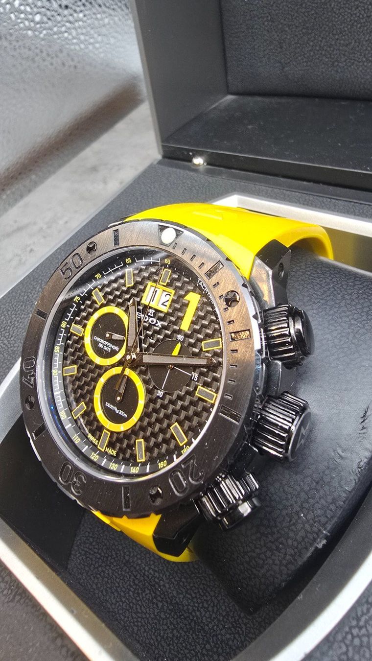 Edox Uhren: Edox – Neu und originalverpackt aus La Chaux-de-Fonds von curtitswisswatches 1