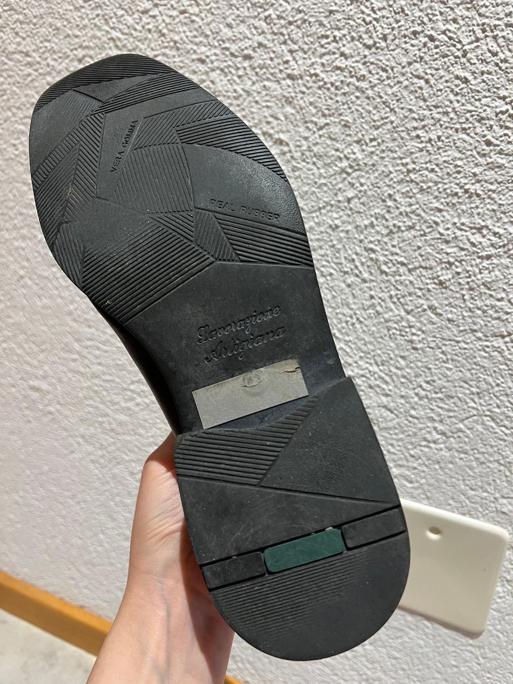 Scarpe da uomo: Schwarze Herren Anzugsschuhe, Gr. 43 - Gratisversand – Usato da Frutigen venduto da lurit 5