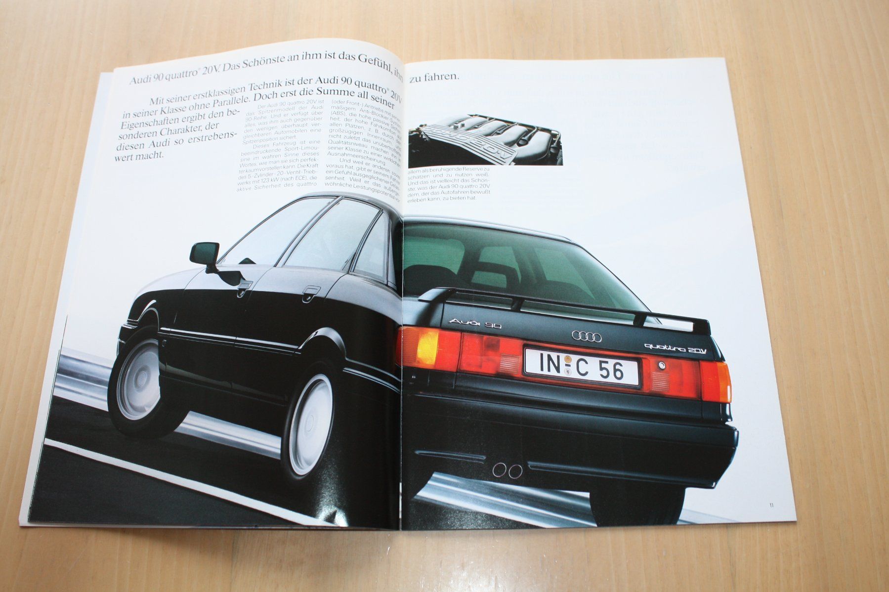 Audi Dokumente: Audi Modell Programm Prospekt 1990 – Gebraucht aus Wikon von erwin400 2