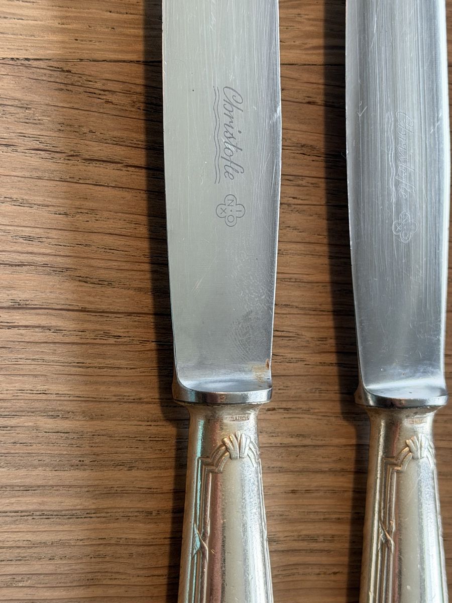 Christofle Bestecksets: Christofle Silberbesteck (versilbert /90) – Gebraucht aus St. Gallen von ola_z 1