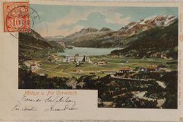 MALOJA und Piz Corvatsch - 1905