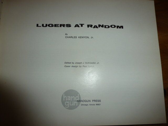 Libri: Buch: Lugers at Random – Usato da Untervaz venduto da Zollhaus1 5