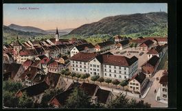 AK Liestal, Kaserne mit Strassenpartie