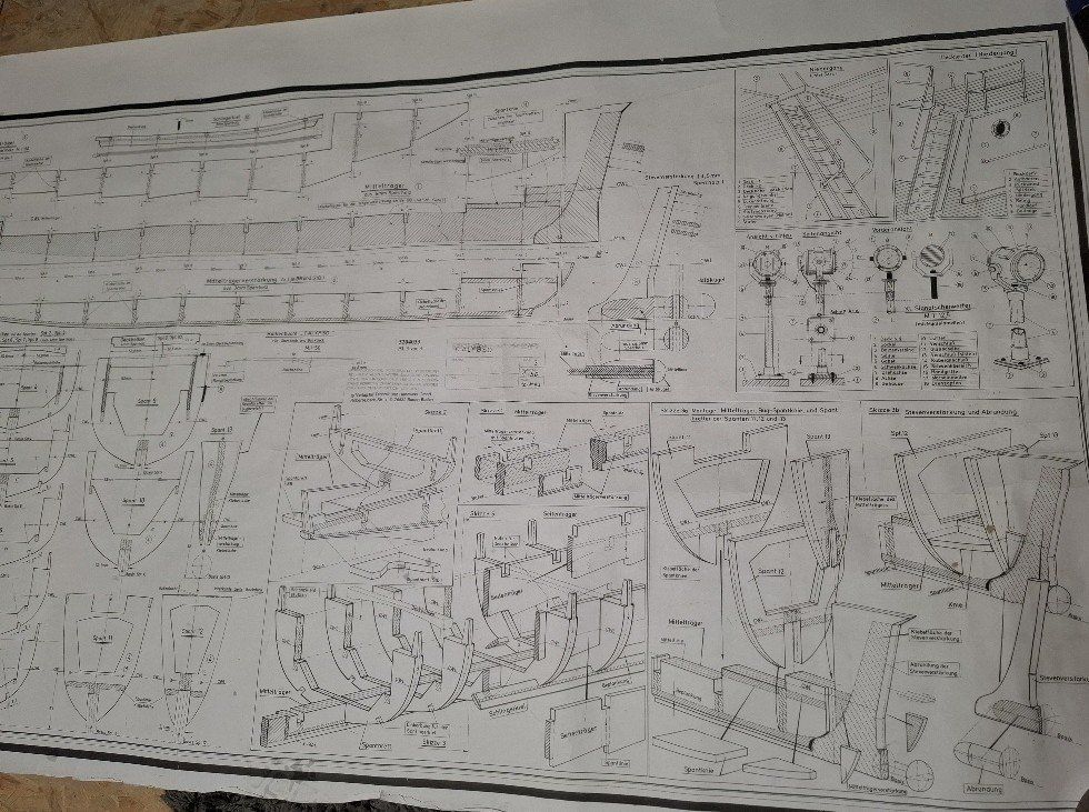 RC Modellbau: Schiff-Modellbauplan Calypso 1:50 gebraucht – Gebraucht aus Henau von fag_lzx9 1