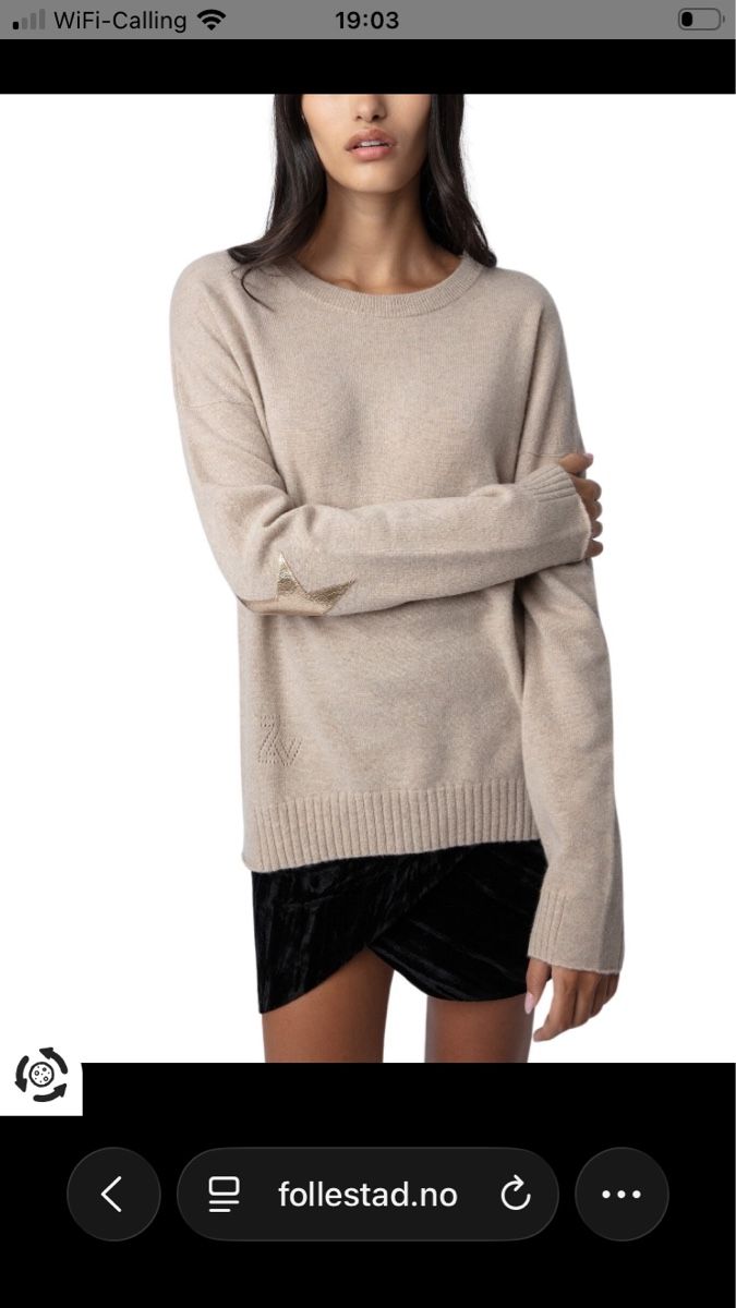 Maglioni & Felpe: Zadig Voltaire Cici Patch 100% Kaschmir Pullover S – Usato da Muttenz venduto da swa_r6hn 4