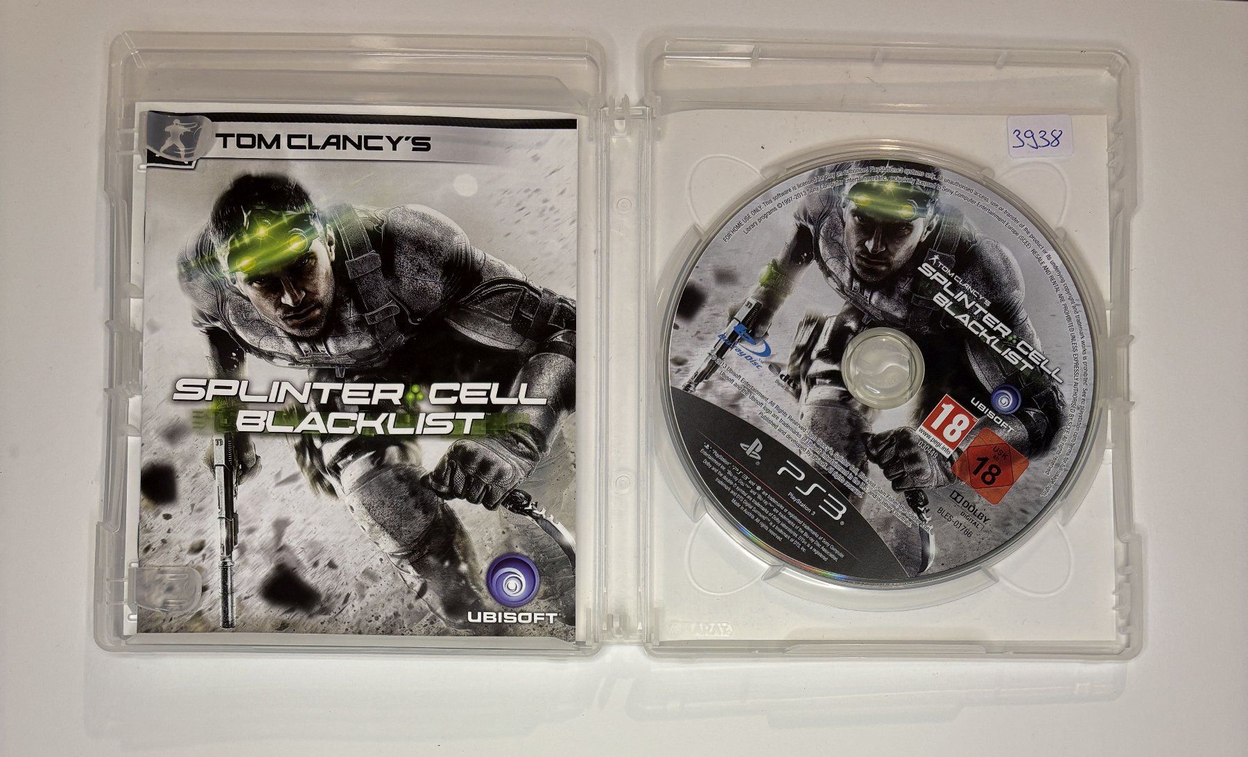 Giochi: PS3 - Tom Clancy's Splinter Cell: Blacklist – Usato da Allschwil venduto da Bullach 1