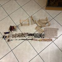 Bauernhof tiere, zäune und Paletten
