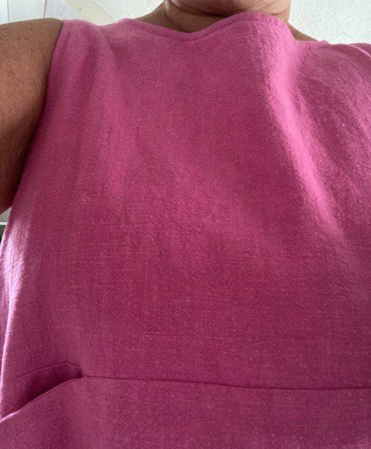 Vestiti: NEU Leinenkleid pink 44/46 – Nuovo (secondo la descrizione) da Zuchwil venduto da Mauz2 3