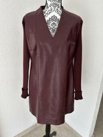 Vestito Wolford in similpelle bordeaux, taglia M