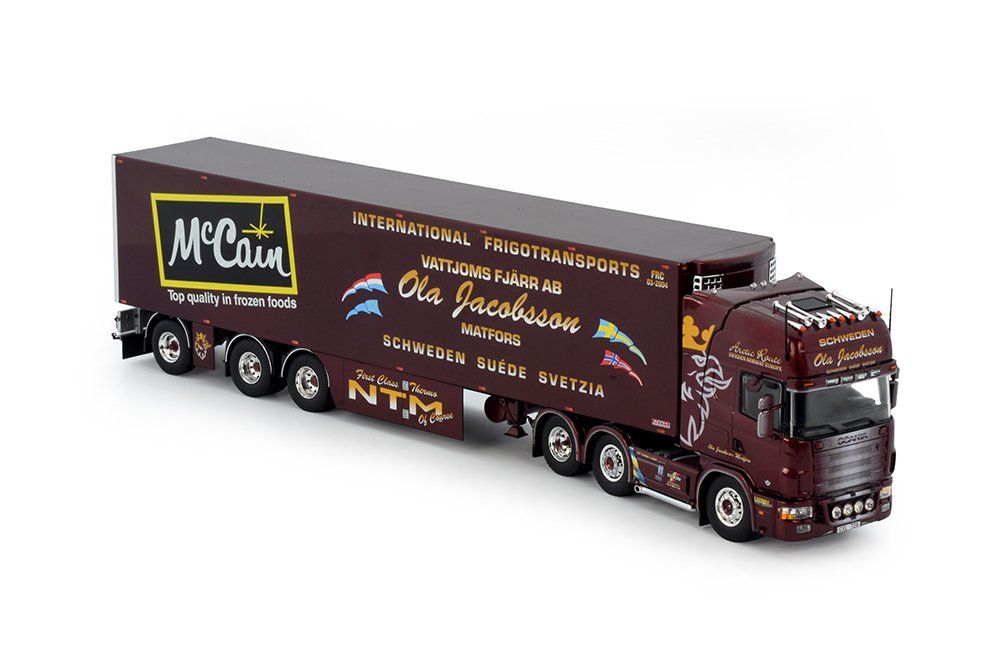 Tekno Kit di modellismo & Modellini statici: Tekno 80770 Scania Olaf Jacobson – Nuovo e nell'imballaggio originale da Dagmersellen venduto da FBM-Bacheli 3