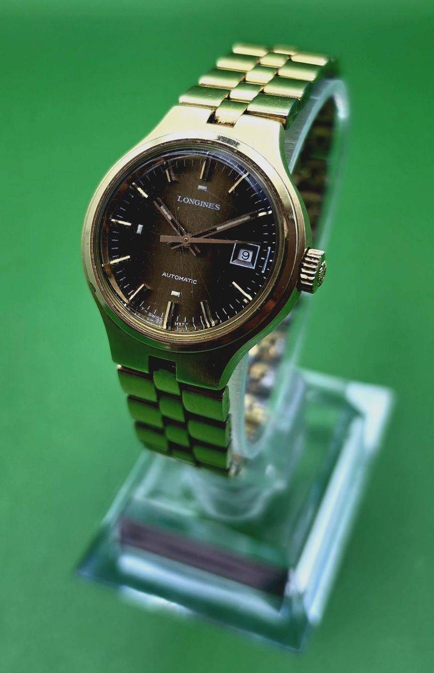 Longines Orologi: LONGINES DATE AUTOMATIC SWISS MADE STAINLESS STEEL BACK 1737 – Difettoso da Neftenbach venduto da Taschen-Uhren 7