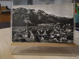 St.Moritz Dorf und Bad  Postkarte   1