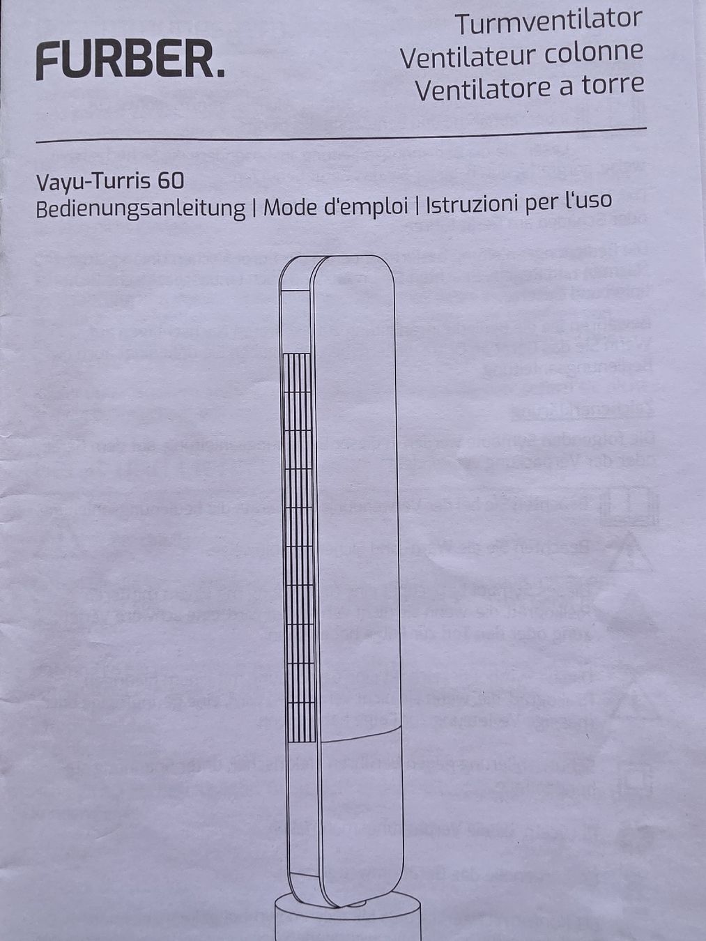Ventilatori: Turmventilator Vayu-Turris 60 – Usato da Wettingen venduto da VO40