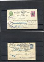 5 alte Post Card um 1905/06 aus verschiedenen Ländern
