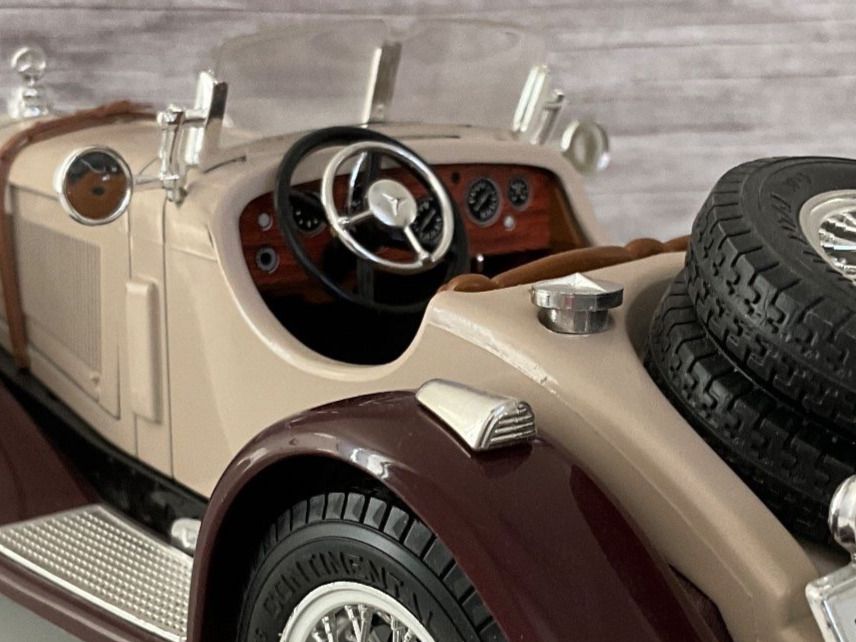 Modellauto _ Mercedes Benz SSK _ 1928 _ metall _ 1:18 | Kaufen auf Ricardo