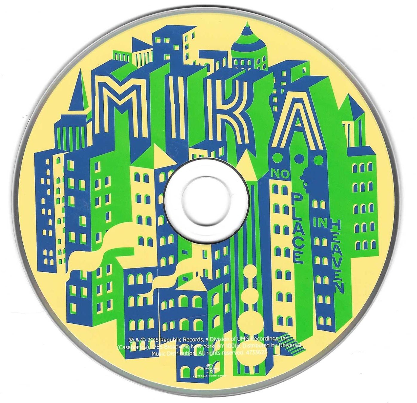 CDs: MIKA  -  NO PALACE IN HEAVEN – Gebraucht aus Bex von Giorgiob 2