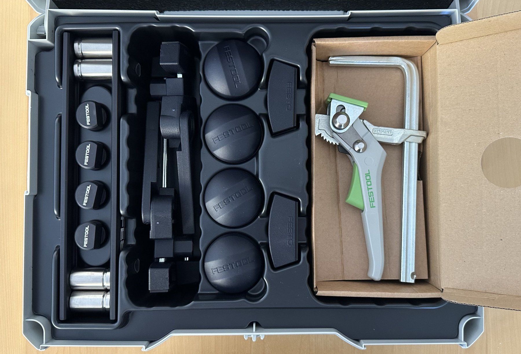 Festool Alle Werkzeuge: Festool - SYS-MFT-FX-Set / Nr. 201311 / Fixing-Set – Neu und originalverpackt aus Dielsdorf von Empowered 4