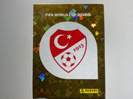 Panini FIFA WM 2026 Sticker Türkei Teamlogo TUR 1