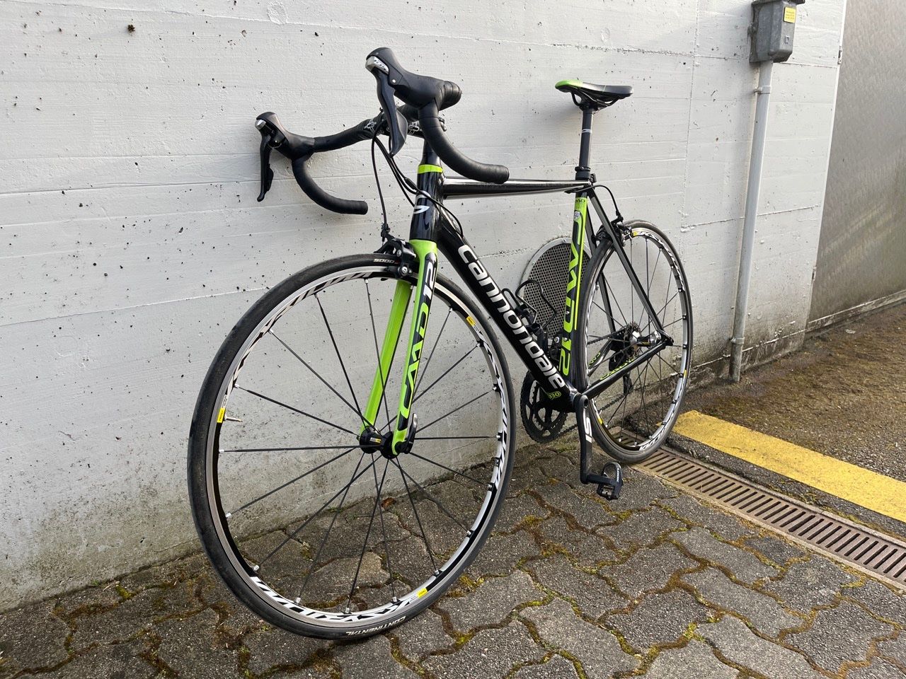 Cannondale CAAD 12, 105, 54, mit Mavic Ksyrium Radsatz (D