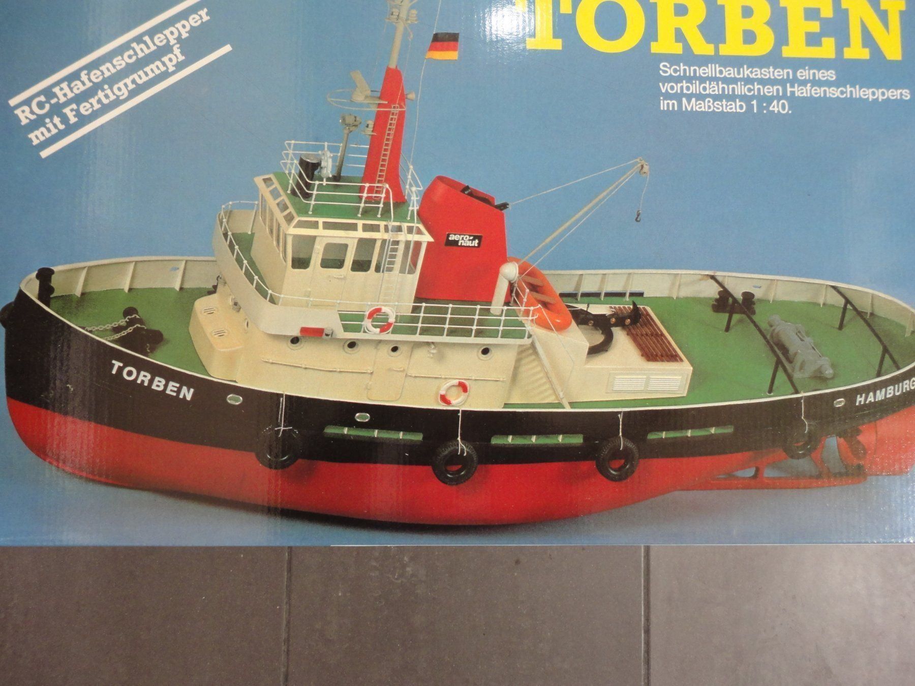 Modellismo RC: Torben Hafenschlepper – Nuovo e nell'imballaggio originale da Horgen venduto da RcModell 1