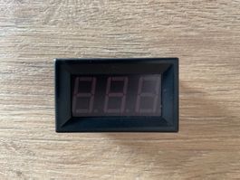 Ampèremètre 4-30V 10A LED Bleu