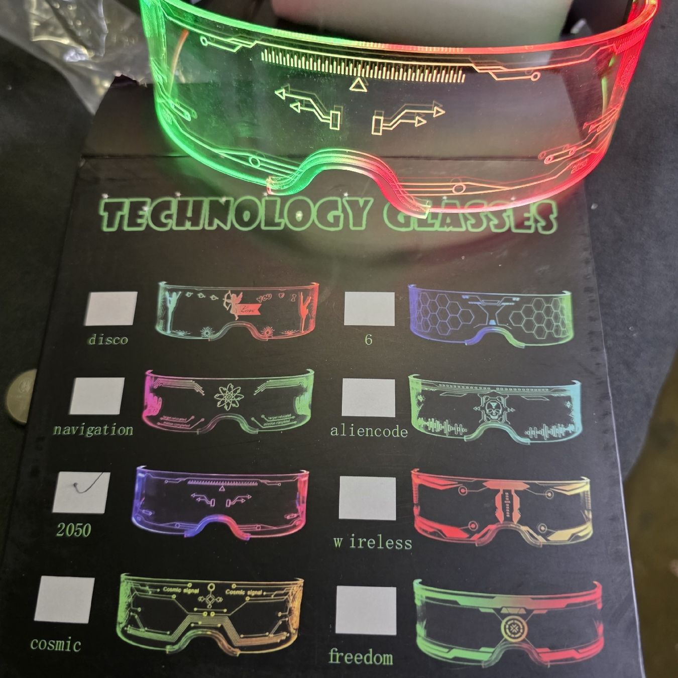 Brillen & Gläser: Led Brille  – Neu (gemäss Beschreibung) aus Gerlafingen von PaCo_88 9