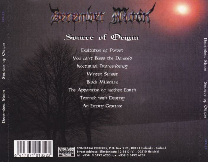 CDs: December moon - Source... – D'occasion à St-Cergue par VeganWarrior 1
