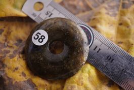 Pi Scheibe ca40mm Labradorit  .-Edelsteinstube Rausverkauf
