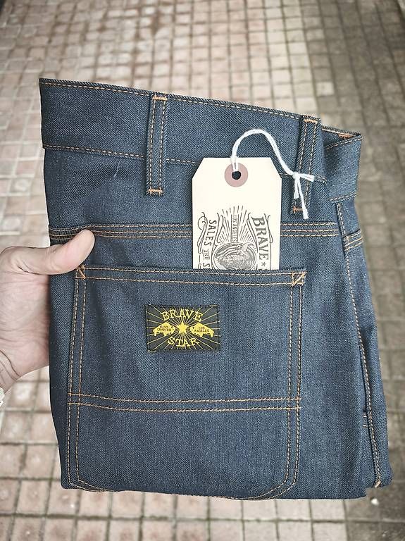 Jeans: Brave Star Selvage Jeans 33x36 – Usato da Balsthal venduto da GravelDudz