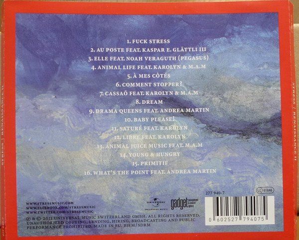 CD: STRESS - Renaissance II – Usato da Unterbch venduto da uqliv 1