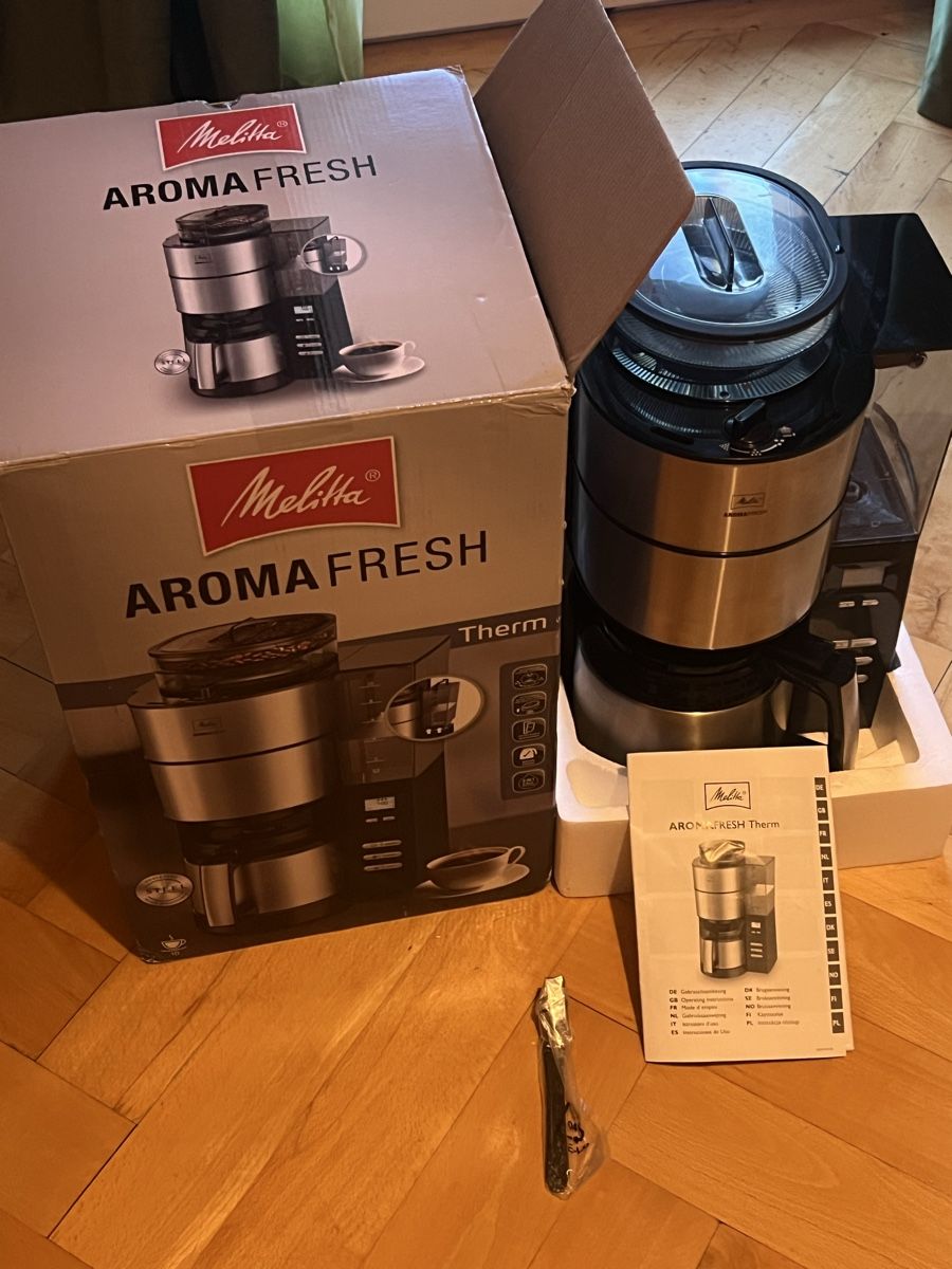 Melitta Kaffeemaschinen & Espressomaschinen: Cafetière Melitta AromaFresh Therm – Neu (gemäss Beschreibung) aus Bulle von Sammobil 6