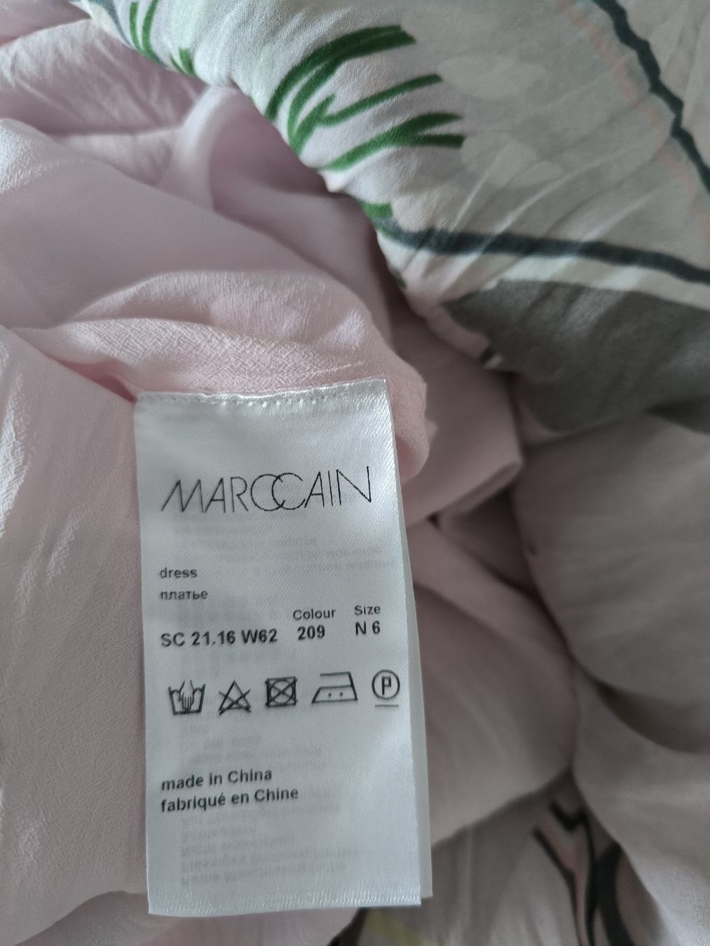 Marc Cain Vestiti: Seiden Sommerkleid Marccain Gr 6 – Nuovo (secondo la descrizione) da Kloten venduto da Olivenbaum2017 4