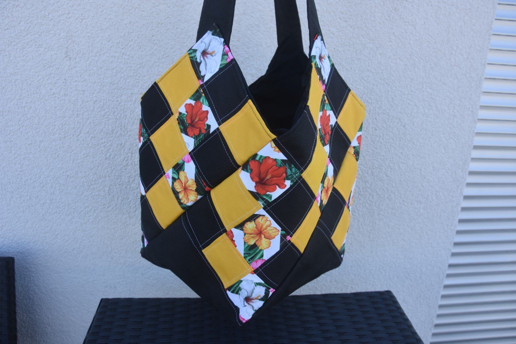 Borse: Shopper- oder Bade-Tasche mit Wasserabw. Stoff mit Täschchen – Nuovo (secondo la descrizione) da St. Gallen venduto da Elmarotto 2