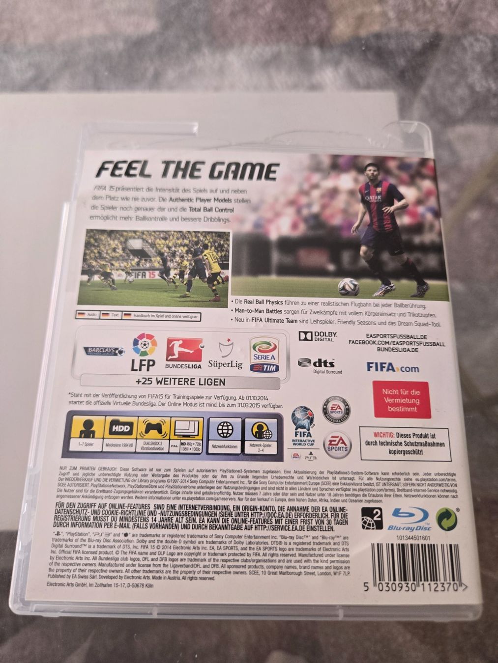 Spiele: FIFA 15 PS3 – Gebraucht aus Bussigny von Kfdlt 1