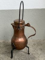 schöne antike Kupferkanne COQUEMAR Kupfer
