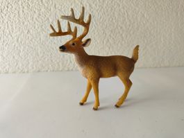 Schleich Hirsch Weisswedelhirsch Waldtiere Weisswedel