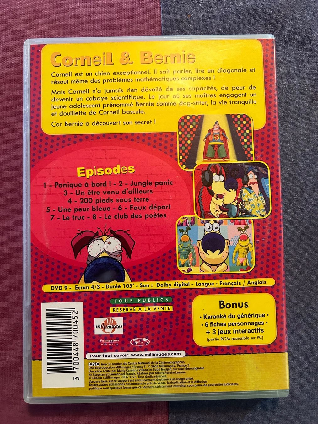 Tutti i DVDs: CORNEIL & BERNIE – Usato da St-Cierges venduto da Crisi53 1