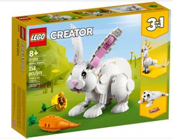 LEGO Creator 3-in-1 31133 – Weisser Hase / Papagei / Robbe
