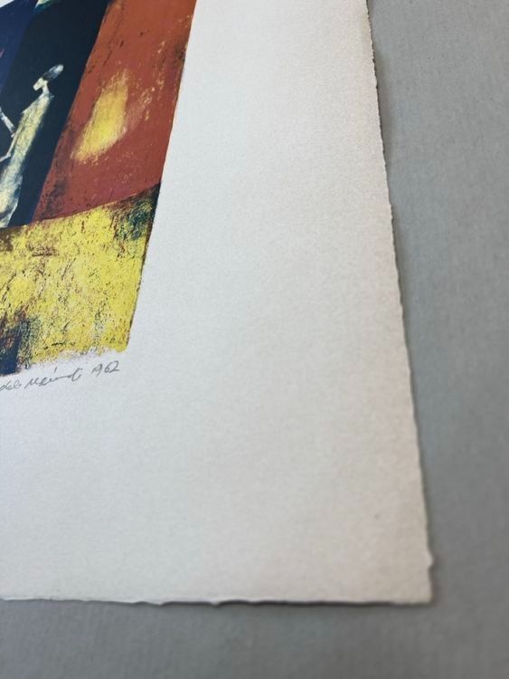 Grafica & Litografie: MICHELE MAINOLI LITHOGRAPHIE SIGNIERT  NUMMERIERT – Usato da Gersau venduto da grafik-kunst 4